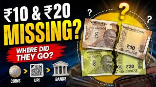 Where did the 10 and 20 rupee notes go