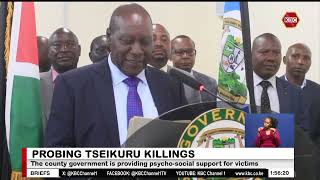 Kitui Governor Calls For Speedy Investigations Into Tseikuru Killings