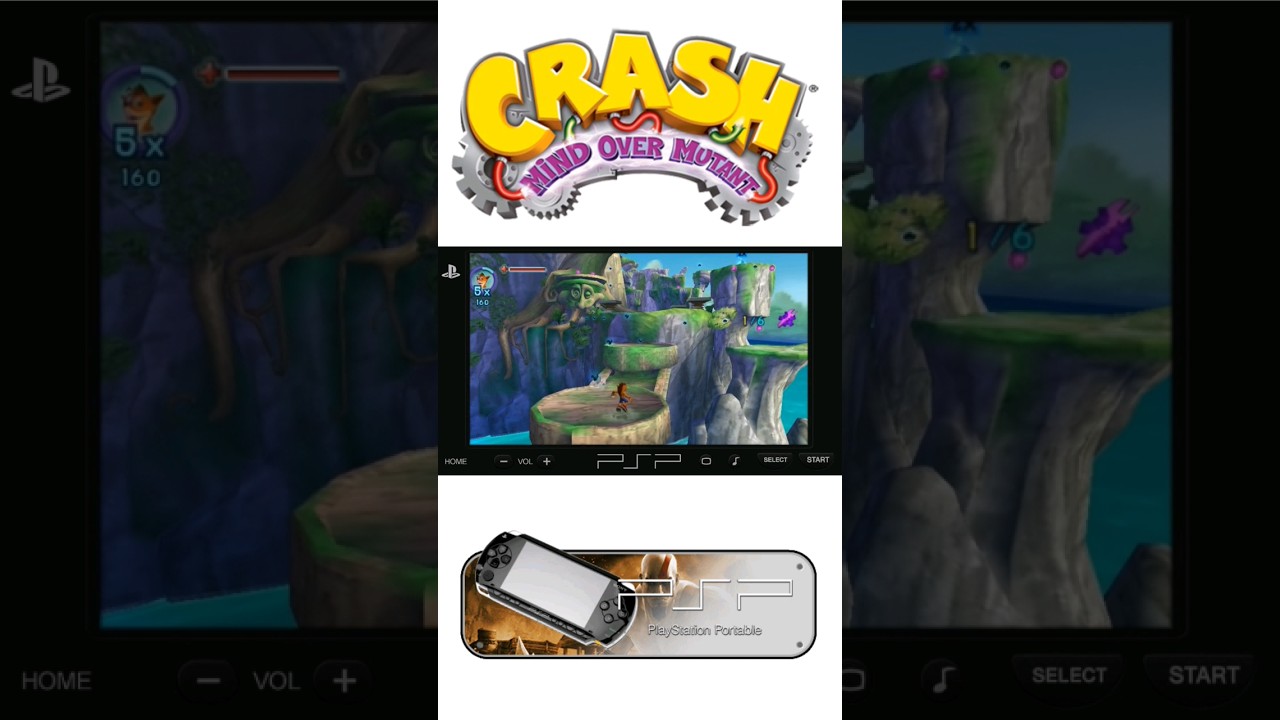 Crash Bandicoot: Mind Over Mutant - Sony PSP