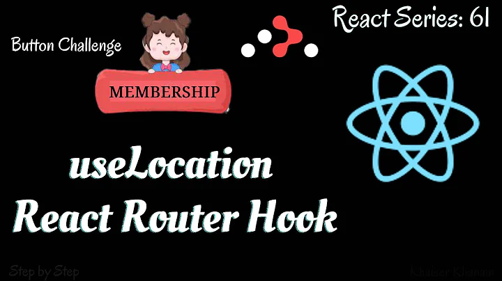 #61. React-Router Hooks || Complete guide to useLocation hook..