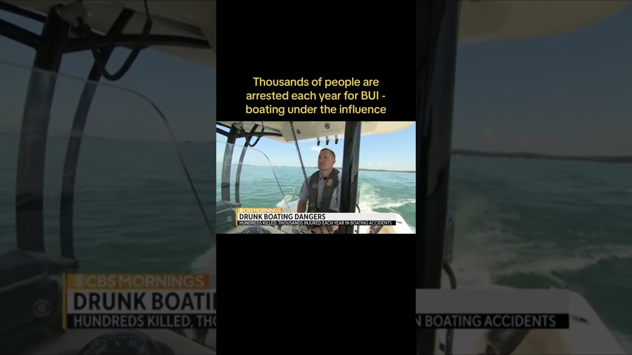 The dangers of drunk boating 