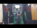 Abad hui karbobala ujra madina  noha by hamail zaidi  hussainia hall peshawar  11 muharram 2021