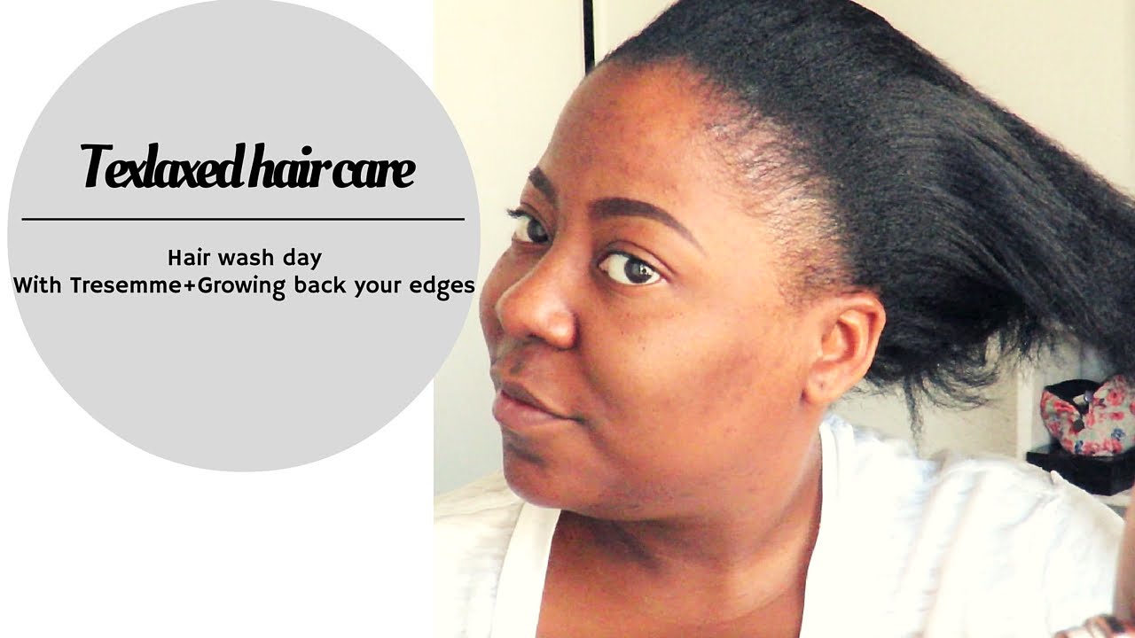 Wash Day Routine Texlaxed Hair Colour Care African Blogger Youtube