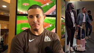 Manny Machado on Padres win and big impact of Fernando Tatis & Joe Musgrove's return to to the team