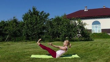 35-минутный йога комплекс Леди Нигумы - женская йога мягкости, дыхания и внутреннего света.