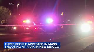 3 arrested in mass shooting that killed 3, injured 15 at New Mexico park, police say