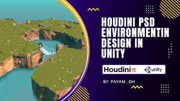 Houdini PSD Level Design in Unity (Fast speed Tutorial )