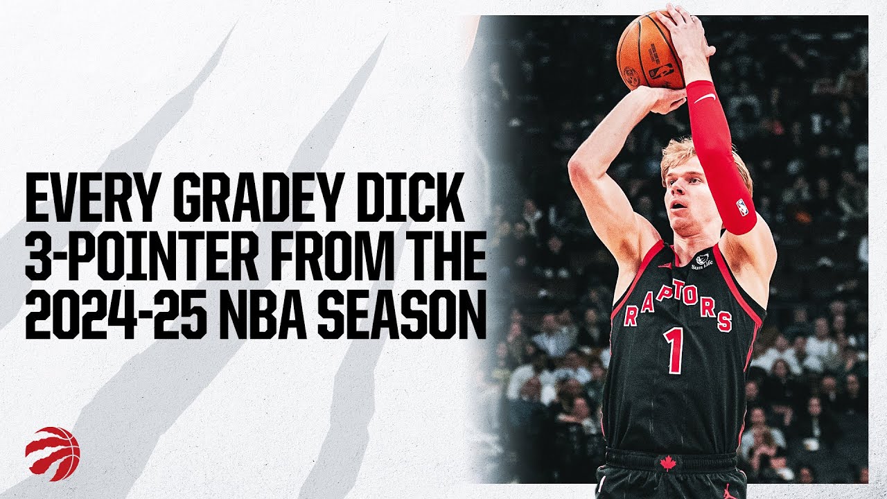 Every Gradey Dick 3-Pointer | 2024-25 NBA Season Highlights