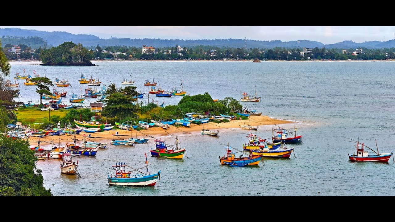 Tiki bar Weligama i punkt widokowy na ocean, Sri Lanaka