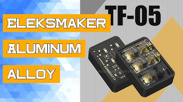 EleksMaker  Aluminum alloy mechanical keyboard, 5-digit keypad, volume adjustment, boss key, program