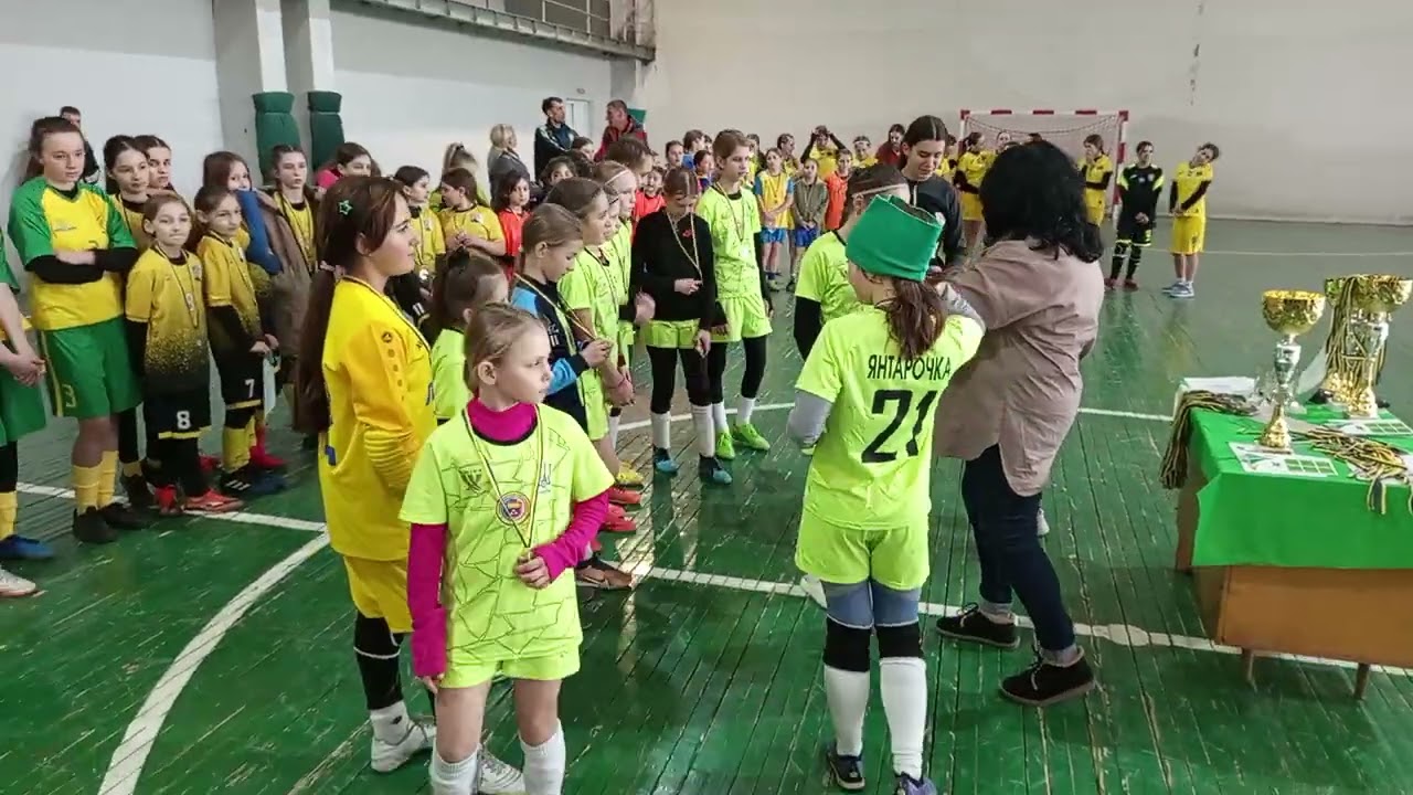 Молодша Янтарочка чемпіони ( нагородження )