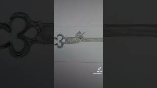642 things to draw: an old key 🗝 @PsykotykaRT
