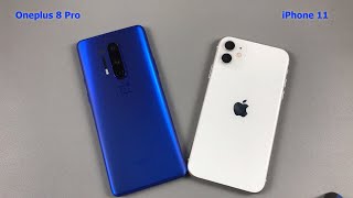 iPhone 11 vs OnePlus 8 Pro 5G Speed Test, Display Test