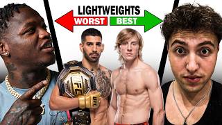 Ranking The Best Lightweight UFC Fighters