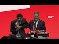 Protester Rushes Labour&#39;s Starmer on Stage