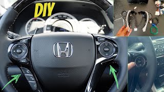 Honda | How To STEERING wheel CRUISE control INSTALL?