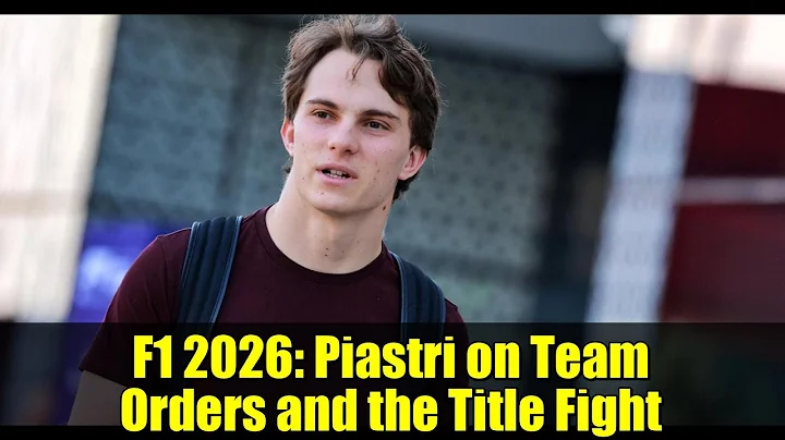 F1 2026: Piastri on Team Orders and the Title Fight | Oscar Piastri Interview