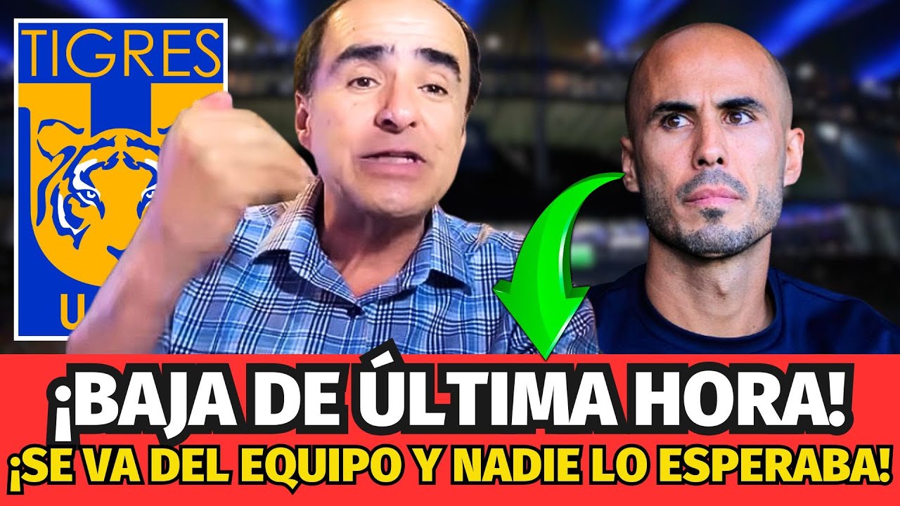 ¡ADIÓS DEFINITIVO! TIGRES BORRA A ESTE JUGADOR ¡Eduardo Tercero se va de Club Tigres!
