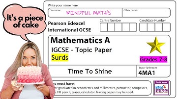 Surds - GCSE Mathematics Exam Questions