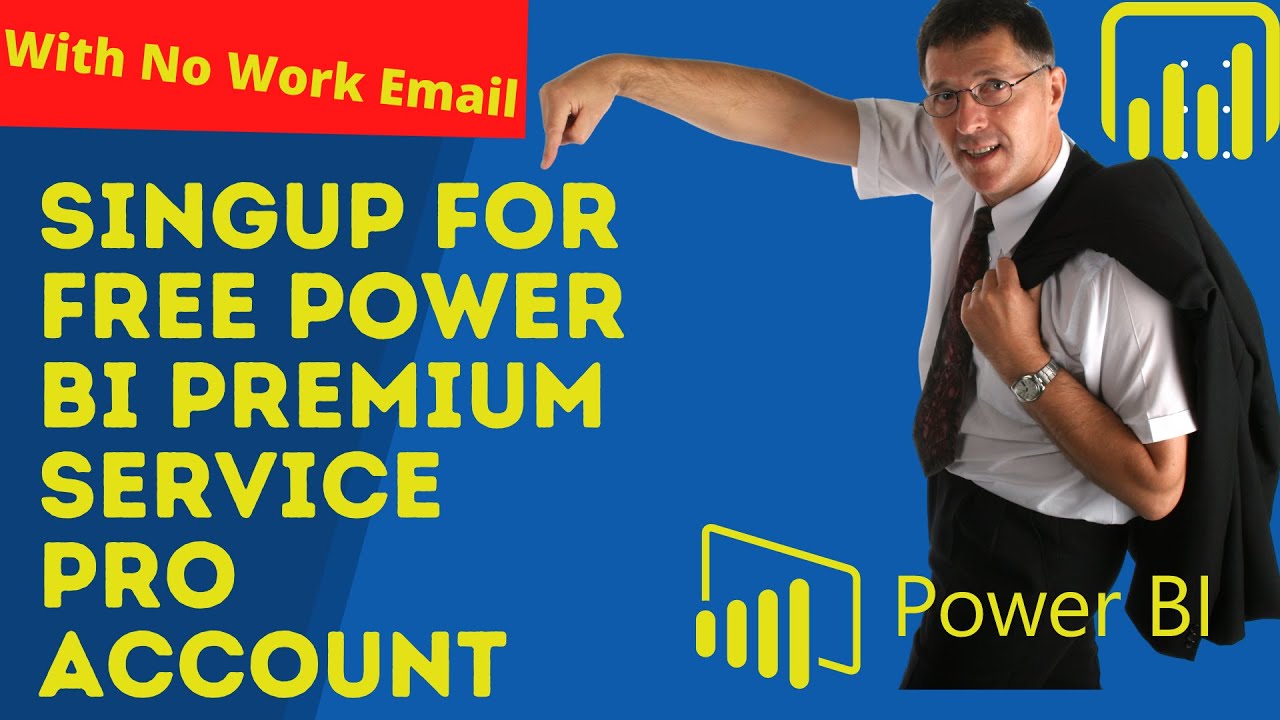 Singup For Free Power Bi Premium service Pro Account ।। Without Working Email 2022