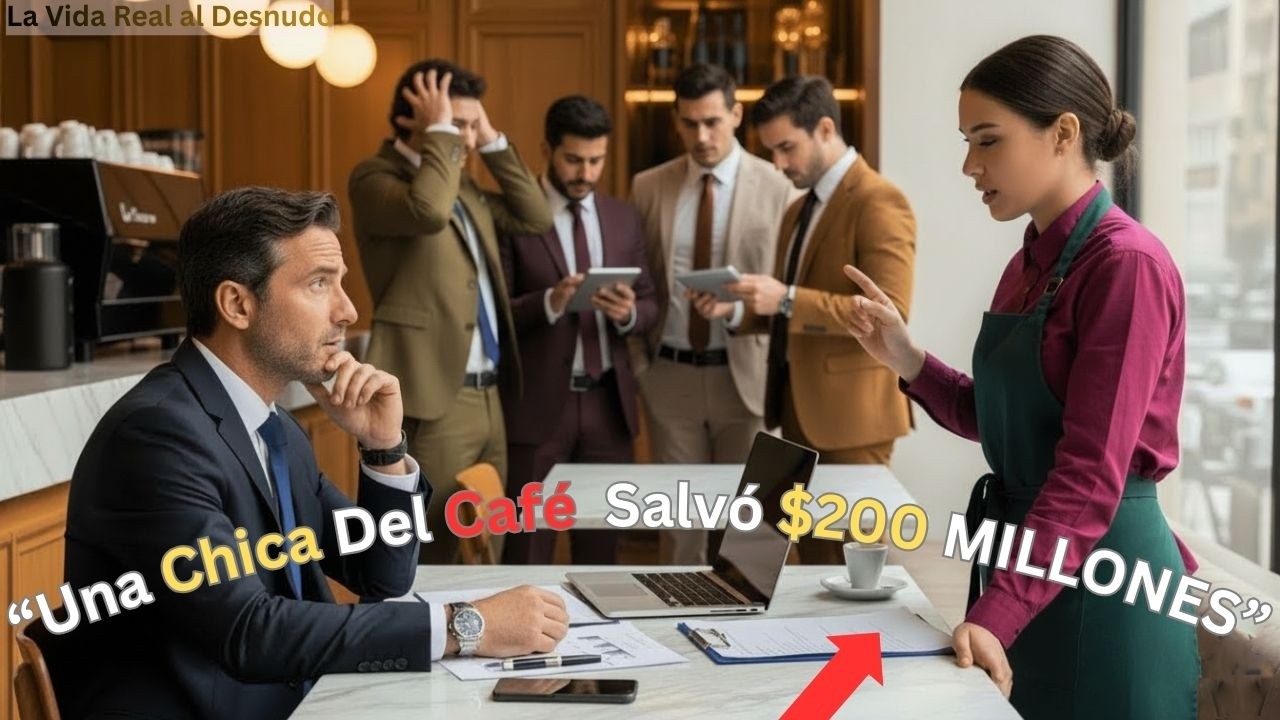 7 Ejecutivos Fracasaron — Pero Una Chica Del Café Dijo UNA Frase Que Salvó $200 Millones Del