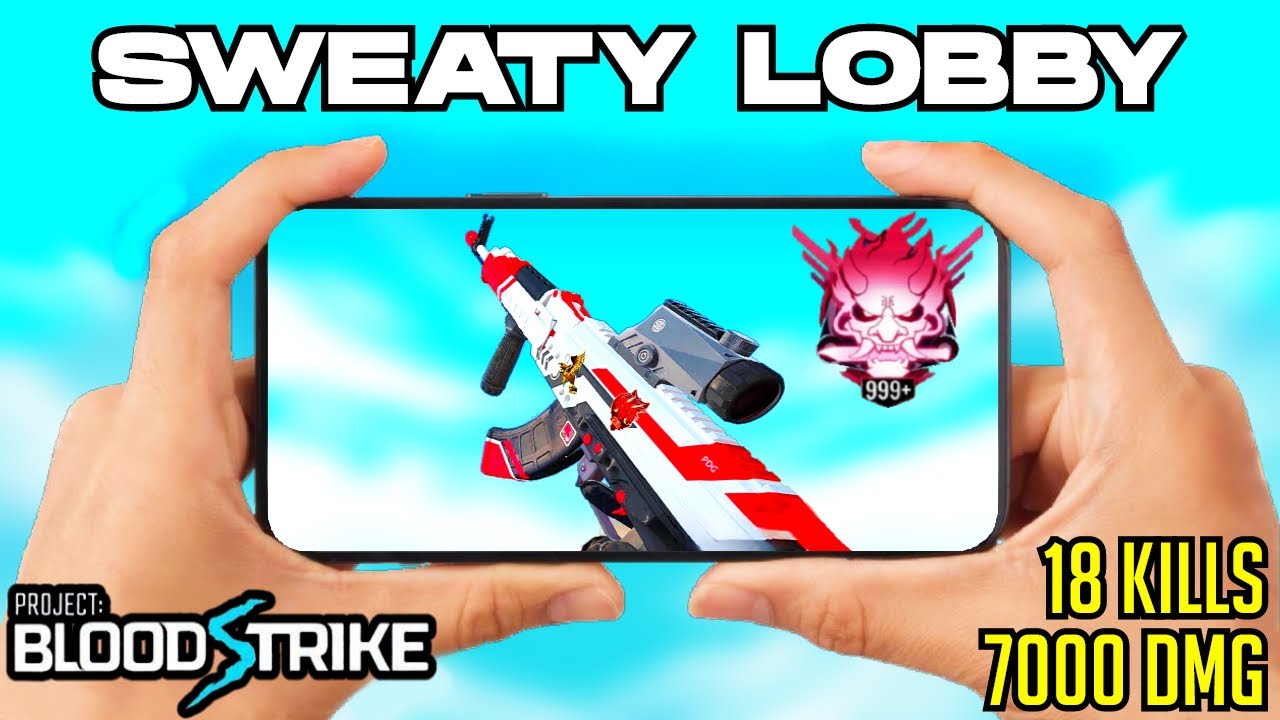 BLOODSTRIKE SWEATY LOBBY 18 KILLS 7000 DAMAGE PRO HANDCAM GAMEPLAY