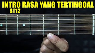 Download Lagu INTRO Tutorial Rasa Yang Tertinggal ST12 ajang fingerstyle MP3