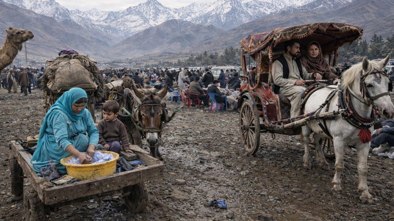 🇦🇫 Afghanistan: Jalalabad After Airstrikes | Real Street Market Walk in 4K