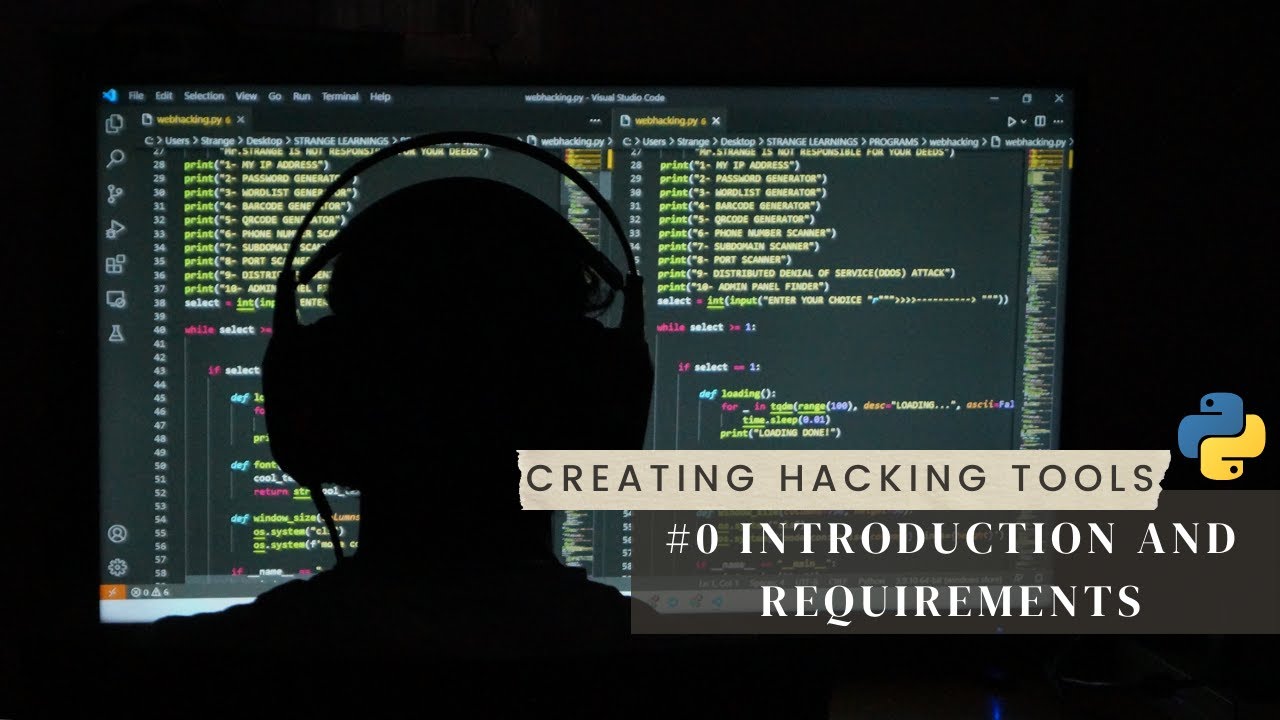 Introduction #0 | Creating hacking tools | python - YouTube