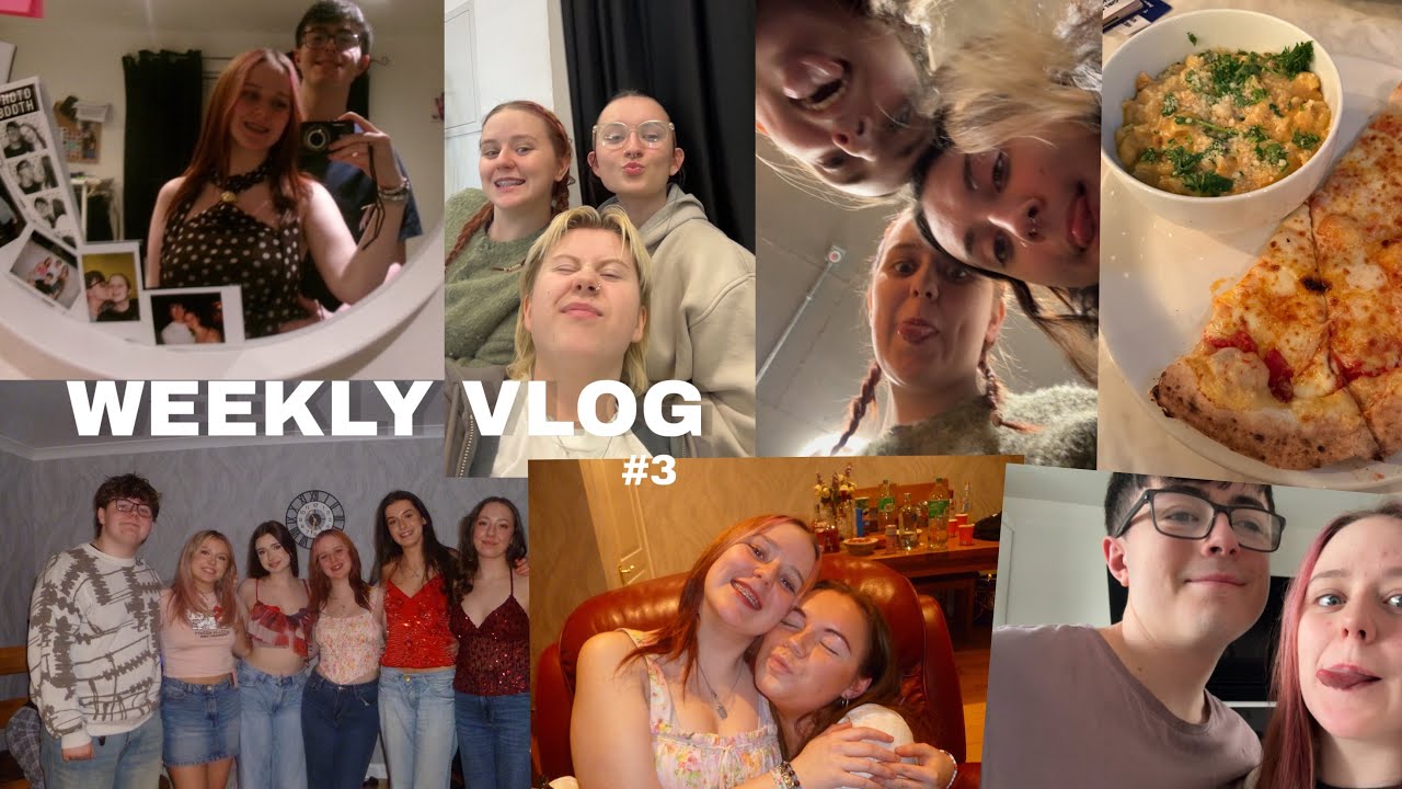 Weekly/College Vlog 3 🪩