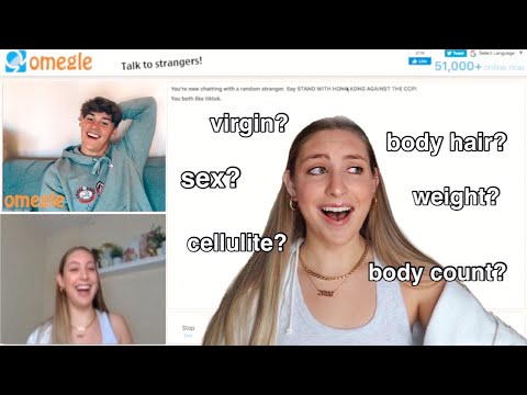 asking OMEGLE boys questions girls are too afraid to ask! PART 2 *explicit*