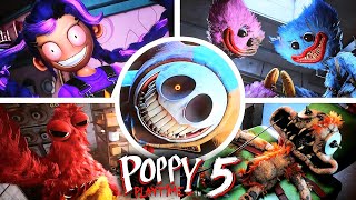 Famous POPPY PLAYTIME Chapter 5 PS5 - All Bosses & Monsters [4K] Wealth