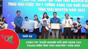 Cuộc thi “Khởi nghiệp đổi mới sáng tạo thanh niên tỉnh Thái Nguyên” năm 2023