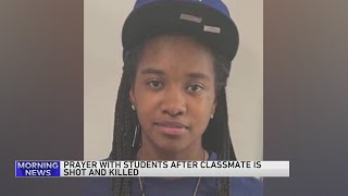 Prayer held with students after 16-year-old classmate killed in drive-by shooting on West Side