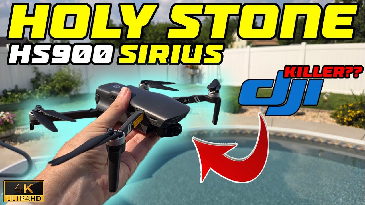 Обзор GPS-дрона Holy Stone HS900 Sirius 249g | DJI KILLER???