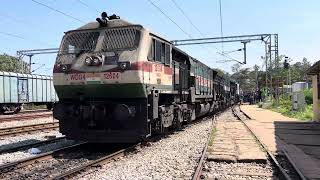 Breakers Attachment for YPR MAJN Express at Sakaleshpura! #indianrailways #irfca #ghatsection #india