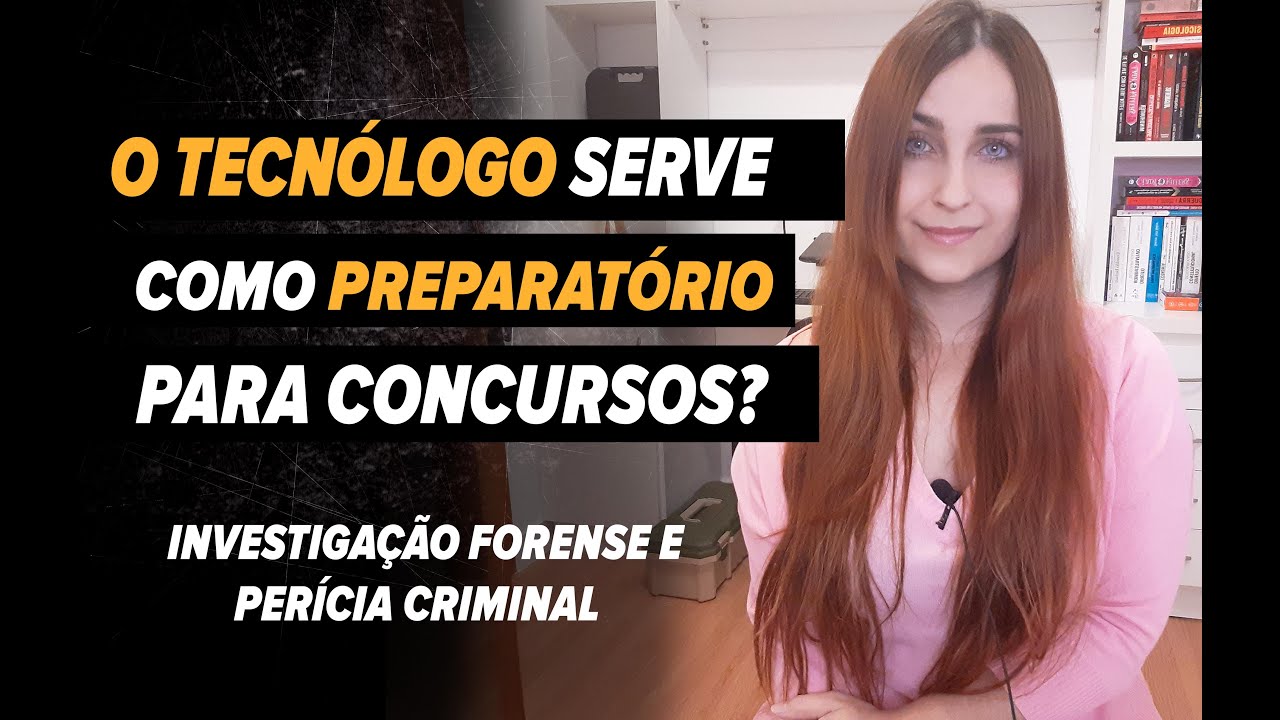 O Tecnólogo de Investigação Forense e Perícia Criminal serve como ...