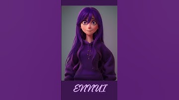 Inside out 2 characters as humans 😍 #shorts #insideout #insideout2 #pixar #disney