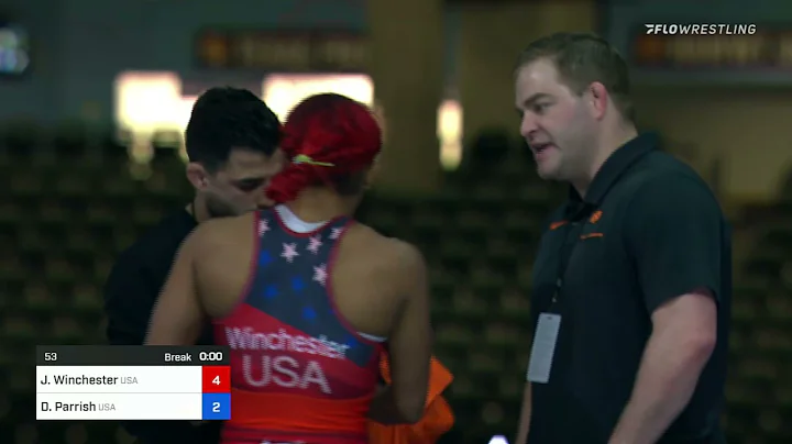 53 KG Match - Jacarra Winchester, United States Vs...