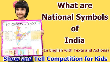 National Symbols of India In English | Indian National Symbols | Show and Tell National Symbols