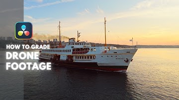 How to Color Grade DJI Drone Footage in Davinci Resolve 19 | Easy Color Grading Tutorial