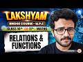 RELATIONS &amp; FUNCTIONS 🔥 | Maths Bridge Course | Class 10 Moving to 11 Telugu | Santosh Sir