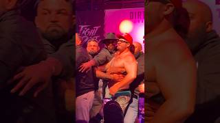 😳🦴 JON JONES &amp; MIKE PERRY BREAK UP GABLE STEVESON’S FACEOFF WITH BILLY SWANSON AT DIRTY BOXING 4