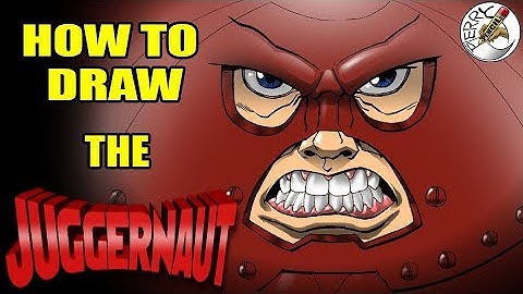 How to draw the Juggernaut from (Xmen)