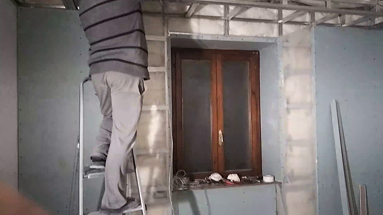 Утепление стен минватой . - YouTube