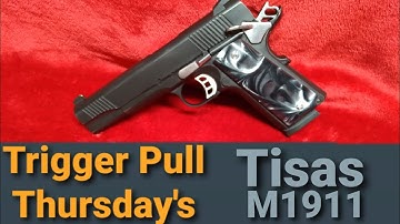 What is the trigger pull on a Tisas M1911? Trigger Pull Thursday