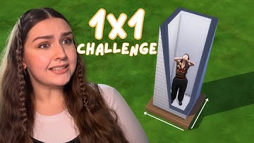 i locked my sim in a 1x1 box!! - the one tile challenge in the sims 4 - moesi