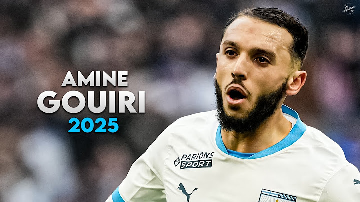 Amine Gouiri 2025 - Amazing Skills, Assists & Goals - OM | HD