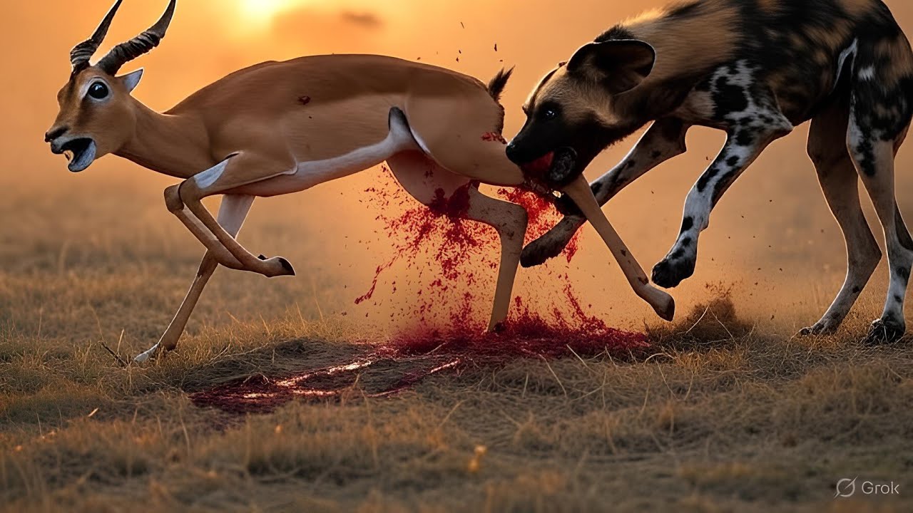 Nature's Most Organized Killers: Wild Dogs vs Impalas - YouTube