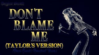Taylor Swift 'Don't Blame Me' (Live 2024)
